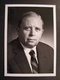 Glossy Press Photo Donald H Trautlein Board of Directors Data General Corp 