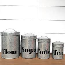 | black kitchen canister sets. Farmhouse Kitchen Canister Set Of 4 Antique Farmhouse