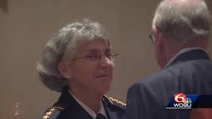Anne Kirkpatrick was sworn in as interim superintendent for the New Orleans  Police Department.