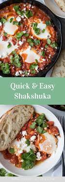 Easy Shakshuka Recipe Shakshuka Recipes Easy Healthy Recipes Shakshuka