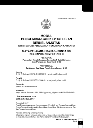 Karya patung yang hanya memperlihatkan bagian badan, dada 39. Modul C Pkb Bahasa Sunda Untuk Sd Edisi Revisi 2017 Bs Sd Modul C 3