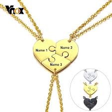 Get creative and have fun making your own puzzle themed jewelry. Piercingj Stainless Steel 5 6 Piece Best Friends Bff Pendant Necklace Friendship Puzzle Piece Charm Pendant Gift For Men Women Buy At The Price Of 8 62 In Aliexpress Com Imall Com