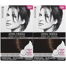 John Frieda Precision Foam Hair Colour Dark Natural Brown 4n 2 Pk Click On The Image For Additional De Foam Hair Color John Frieda Hair Color John Frieda