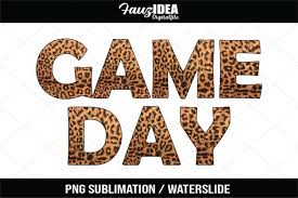 Download Game Day Sublimation Design Graphic By Fauzideastudio Creative Fabrica SVG Cut Files