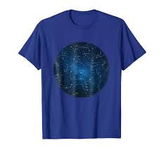 Amazon Com Constellation Map T Shirt Space Astrology Star
