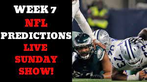 Nfl Predictions Week 7 Eagles Vs Cowboys Ravens Vs Seahawks Packers Nfl Seahawks Packers