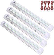Durable polycarbonate base and lens. Buy 12v Caravan Van Trailer Car Interior Lights 12 Volt Enclosed Led Interior Light Bar For Rv Motorhome Camper Boat Lighting Universal Car Interior Light Strip With On Off Switch For Kitchen Bathroom