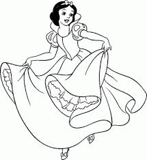 Dibujo Para Colorear De Princesas