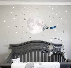 For your convenience, they have been sorted into themes as below. Amazon Com Baby Boy Room Decorations For Nursery Walls Moon Stars N Plane Wall Decals Room Decor Kitchen Dining