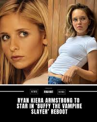 Actor Ryan Kiera Armstrong will play the lead in the Buffy the Vampire  Slayer reboot. She will be joined by Sarah Michelle Gellar, who will  reprise her role as Buffy Summers. Armstrong