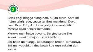 Benda padat tidak berubah bentuk jika hanya berpindah tempat. Kunci Jawaban Tema 5 Kelas 3 Sd Subtema 2 Pembelajaran 3 Halaman 74 75 76 77 81 Perubahan Cuaca Tribunnews Com Mobile