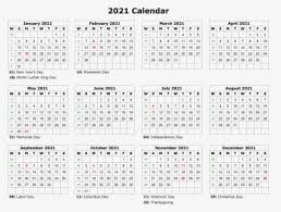 By adding days to the year the seasons stay in step with the month's for each year. Calendar 2021 Png Pic Calendario 2020 Numeros Grandes Transparent Png Transparent Png Image Pngitem