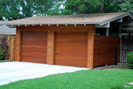 Cowart Door Carport Conversion Modern Garage Austin By Cowart Door Systems Houzz Au