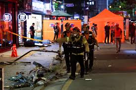 Car ploughs into crowd in Seoul killing at least nine people | The  Independent