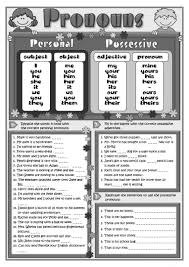Pronouns Revision Worksheet Free Esl Printable Worksheets Made By Teachers Personal Pronouns Possessive Pronoun Pronoun