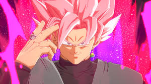 Black goku dragon ball super. Goku Black Super Saiyan Rose Dragon Ball Fighterz 4k 6105