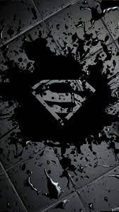 Superman logo man of steel. Black Superman Wallpapers Free By Zedge