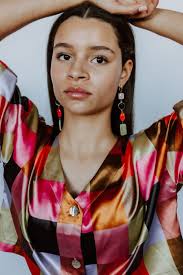 Colorful Beaded Dangle Earrings