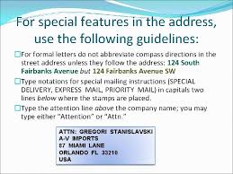Addressing the envelope 1 write attn followed by the name of the recipient. Envelope All Envelopes Include The Following Elements For