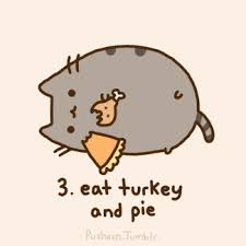 This is a super cute happy thanksgiving wishes gif. Pusheen Pusheen The Cat Happy Thanksgiving Gif On Gifer By Moogujas
