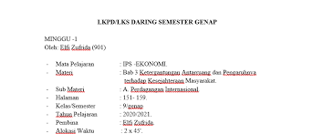 Download file dalam format.docx microsoft word. Lkpd Ips 9 Sem Genap Materi Ketergantungan Antarruang Dan Pengaruhnya Terhadap Kesejahteraan Masyarakat Edukasi Ips