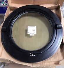 Fenetre Neuve Oeil De Boeuf Alu O800mm Blanc Noir Eco Bati Bois