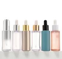 Custom Cosmetics Thick Wall PETG Plastic Bottle Sifang Essence Dropper Bottle with Screw Cap for Facial Beauty Oil Shampoo Blush