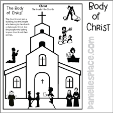 Gathering as the body of christ. Body Of Christ Activity Sheet Childrens Church Lessons Childrens Bible Activities Sunday School Lessons