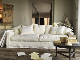 The White Linen Sofa I Need Canapes Blancs Canape Home Spirit Canape Lin