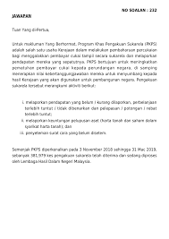 Berikut adalah senarai pelepasan cukai terkini bagi tahun taksiran 2020 yang dimaklumkan melalui laman web lembaga hasil dalam negeri (lhdn). P14p2m1 Soalan Bukanlisan 232 Pdf Parliamentary Documents