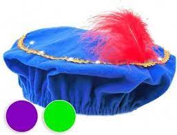 Deze pietenmuts maakt van ieder kind een echte piet tijdens het. Bol Com Pieten Muts Baret Met Veer En Led Verlichting