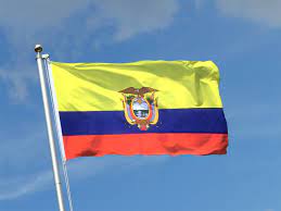 Der obere streifen ist doppelt so hoch wie jeder der beiden unteren. Ecuador Ekuador Flagge Kaufen Flaggenplatz Online Shop