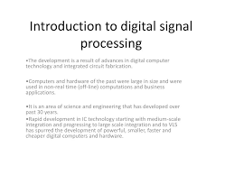 Ppt Introduction To Digital Signal Processing Powerpoint Presentation Id 2307011