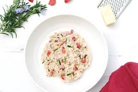 Paola collenghi foodblogger e prof. Ricetta Risotto Al Limone Zenzero E Rabarbaro Risotto Al Rabarbaro