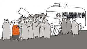 Во время протестных акций мы стараемся поддержать как можно больше людей. Instrukciya Idealnogo Zaderzhannogo Ovd Info