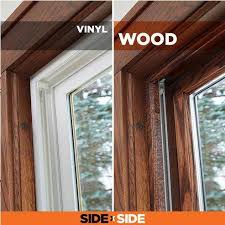 Andersen Clad Wood Windows Doors With Warm Wood Interior Integrate Seamlessly With Trim Unlike Aluminum Or Vinyl Vinyl Window Trim Wood Windows Window Vinyl