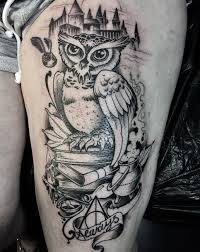 35 Enchanting Harry Potter Tattoos Zorg Tattoo On Instagram Always Tattoo Hogwarts Tatt Harry Potter Owl Tattoo Harry Potter Tattoos Hogwarts Tattoo