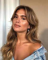 Hiding From The Cold It S 2 Degrees Outside And My Nose Is Getting More Red By The Minute Haha Thick Hair Styles Hair Styles Long Hair With Bangs