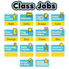 Aqua Oasis Class Jobs Mini Bb Class Jobs School Supplies For Teachers Aqua Oasis