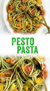 Pesto Pasta With Homemade Pesto A Couple Cooks Recipe In 2020 Pesto Pasta Pesto Homemade Pesto