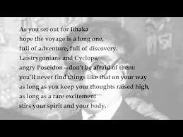 Evgenia Gl Jackie Ask To Read Kavafis At Her Funeral Ithaka By C P Cavafy Read By Tom O Bedlam Youtube Poetry Reading Poems Poetry