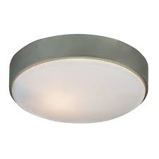 Ceiling mounted 3 circuit track lighting. Portfolio 11 In W Aztec Brushed Nickel Ceiling Flush Mount At Lowe S Canada 27 99 Kid S Modern Flush Mount Lighting Flush Mount Lighting Modern Flush Mount