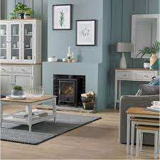 Grey, so easy to live with, but so not boring. Living Room Oak Furniture Sale Oak Furniture House