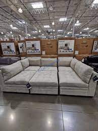 Select costco locations have the thomasville selena fabric sectional and storage ottoman in stores for a very limited time. Thomasville 6 Piece Modular Fabric Sectional Costcochaser