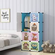 Whether you're looking for a wardrobe or closet, doors that open out or sliding wardrobe doors, we have a huge range of storage to suit all your needs at affordable prices. Azonex Wardrobe Closet Storage Organizer And Cabinet Rack Shelf For Clothes Hanging Book Storage Shelf Rack In Cube Box Plastic Cupboard Organizer Shelves Cartoon Kids Wardrobe Blue Jungle Buy Online In Angola At Angola Desertcart Com Productid
