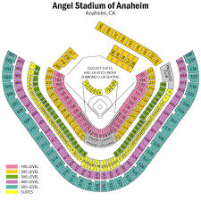 Angel Stadium Of Anaheim Seating Chart Views Reviews