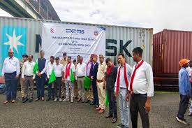 India Nepal commercial freight train