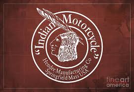 Check spelling or type a new query. Indian Motorcycle Old Vintage Logo Red Background Digital Art By Drawspots Illustrations
