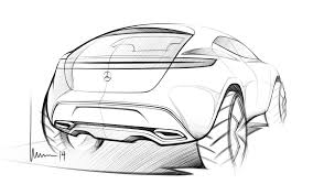 Mercedes Benz Vision G Code Concept Design Sketch Car Design Sketch Concept Car Sketch Concept Car Design