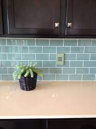 Nov 20, 2020 · let a backsplash set the color palette for your kitchen. Blue Green Glass Tile Kitchen Backsplash Novocom Top